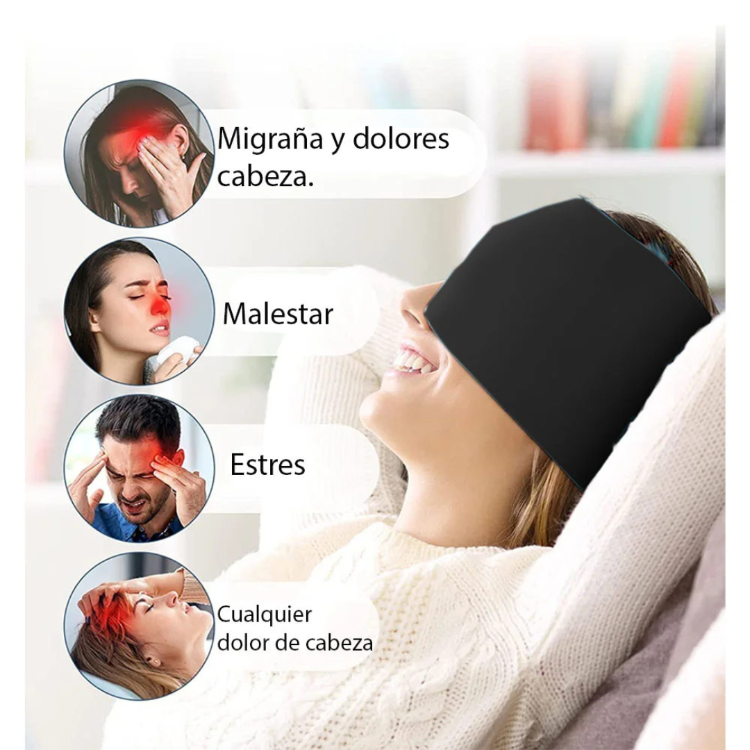 ALIVIA DOLOR MIGRAÑA NUEVO GORRO HIDROGEL