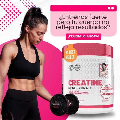 Creatina con Colágeno Hidrolizado El Secreto para una Piel Hermosa y Firme