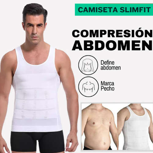Camiseta SlimFit Reductor, Comprime y Estiliza