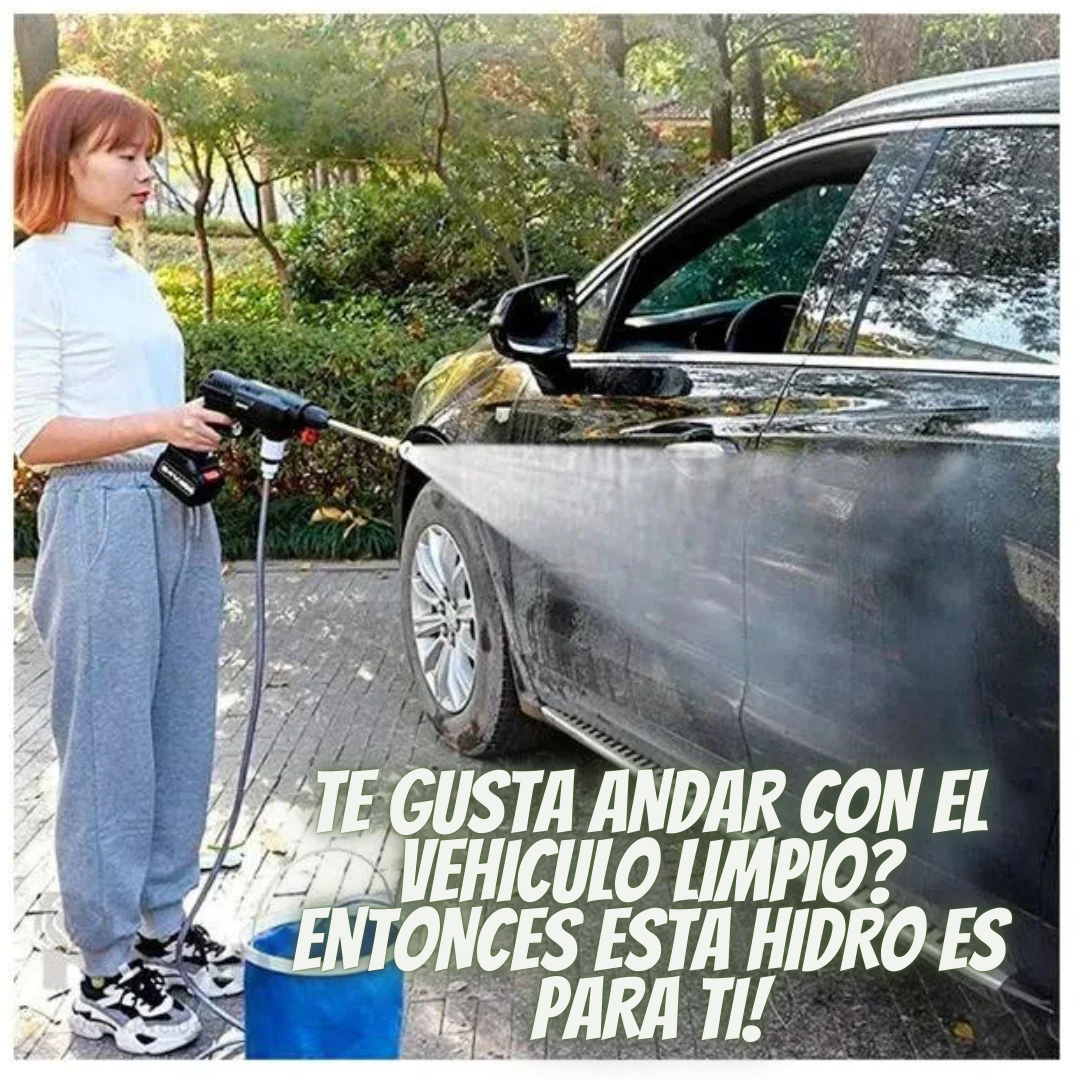 Hidrolavadora Inalámbrica HidroJet™ Regalamos el Kit Completo + 1 Bateria de Remplazo