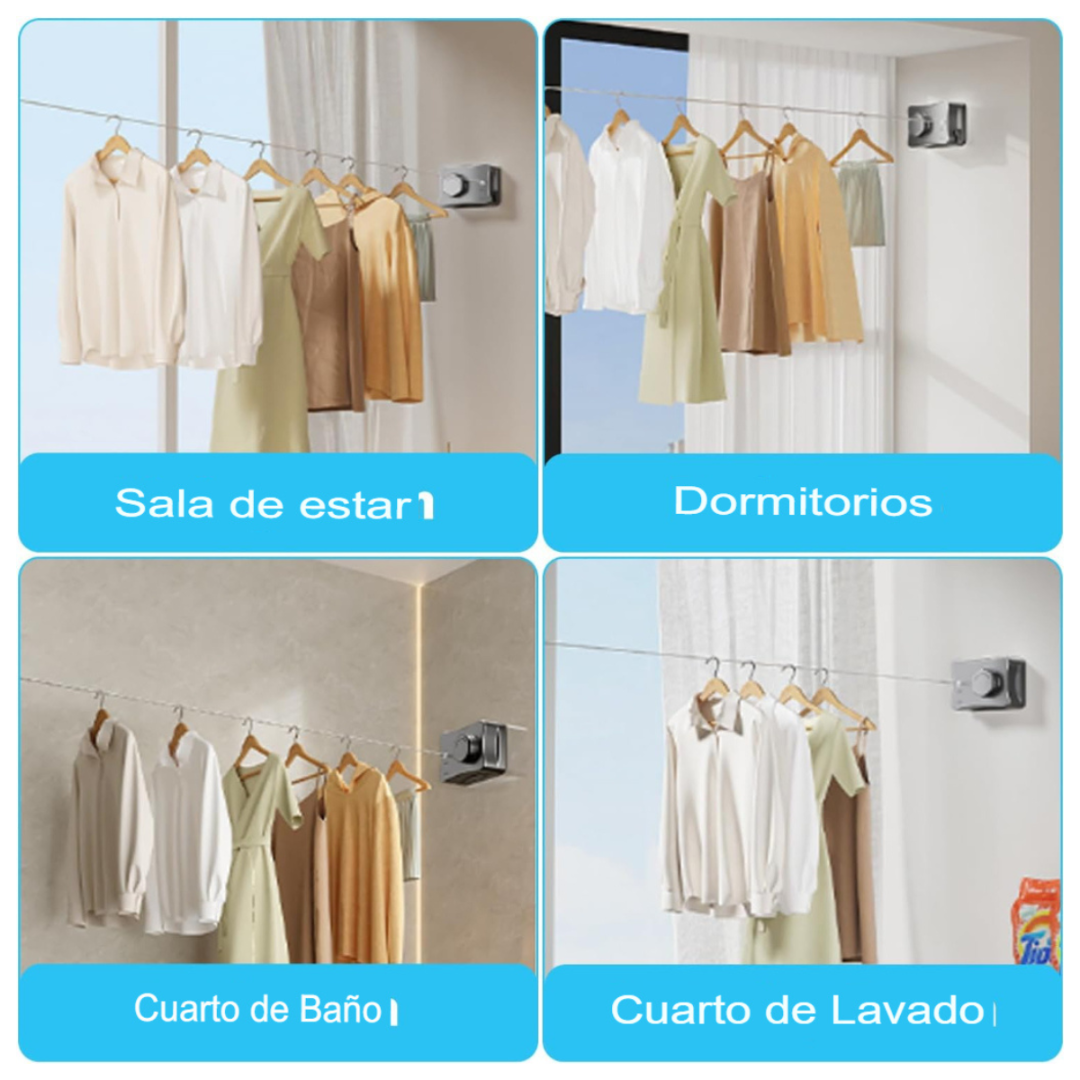 Tendedero invisible. Ya no sientas que tener tendedero es incomodo.
