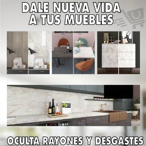 Mármol Adhesivo Renueva tu Hogar Ahora!