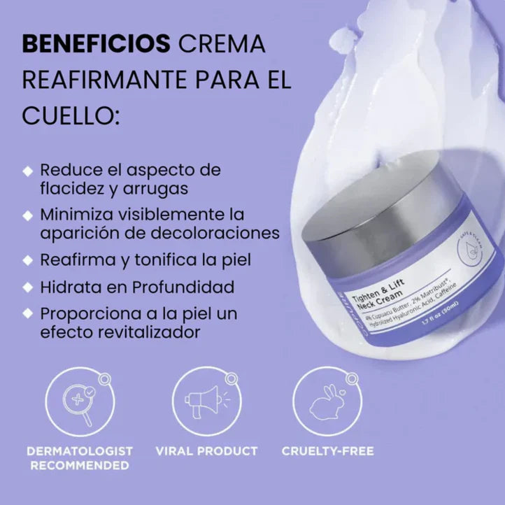 Crema reafirmante antienvejecimiento