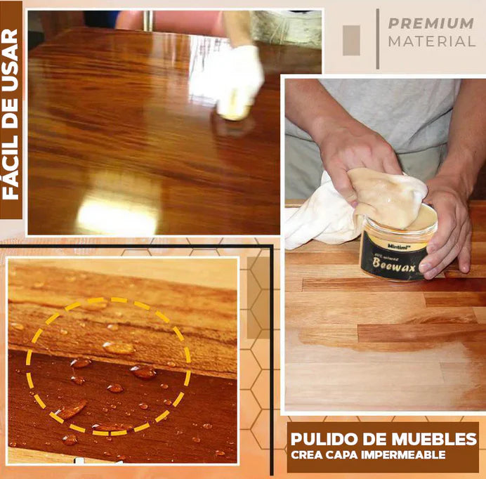 BEEWAX: CERA RESTAURADORA MADERA