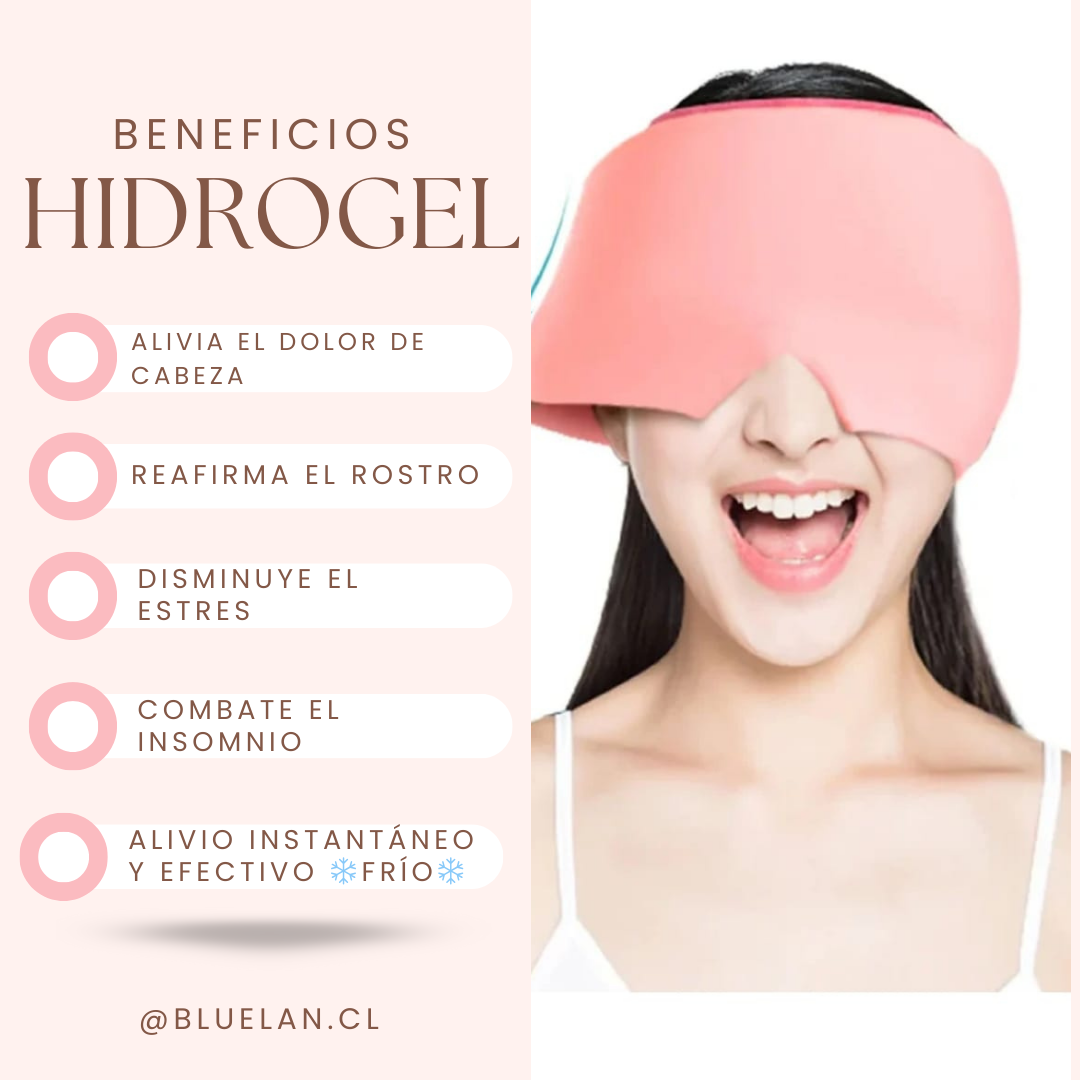 ALIVIA DOLOR MIGRAÑA NUEVO GORRO HIDROGEL