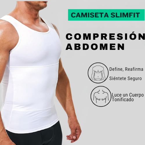 Camiseta SlimFit Reductor, Comprime y Estiliza