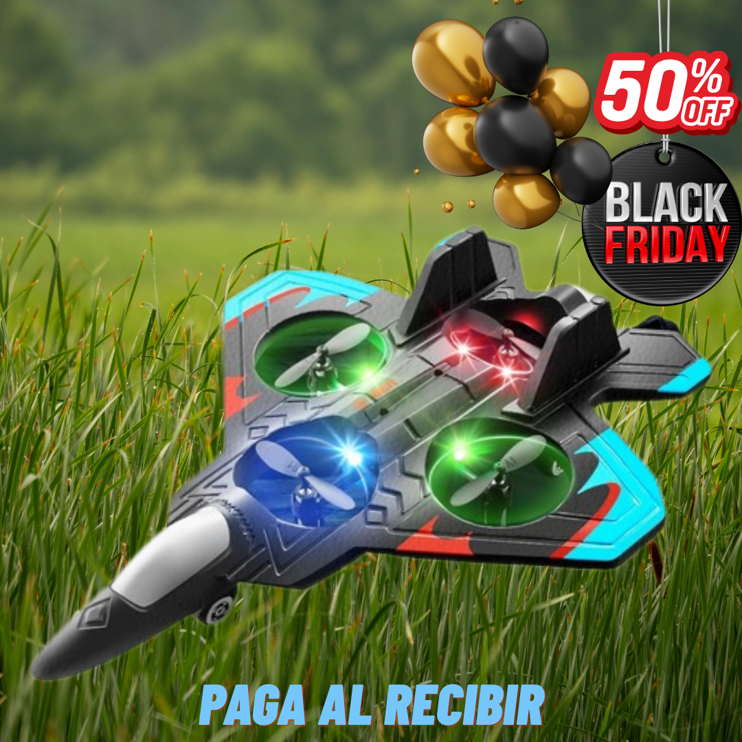 Avión Dron Con Control Remoto Liviano