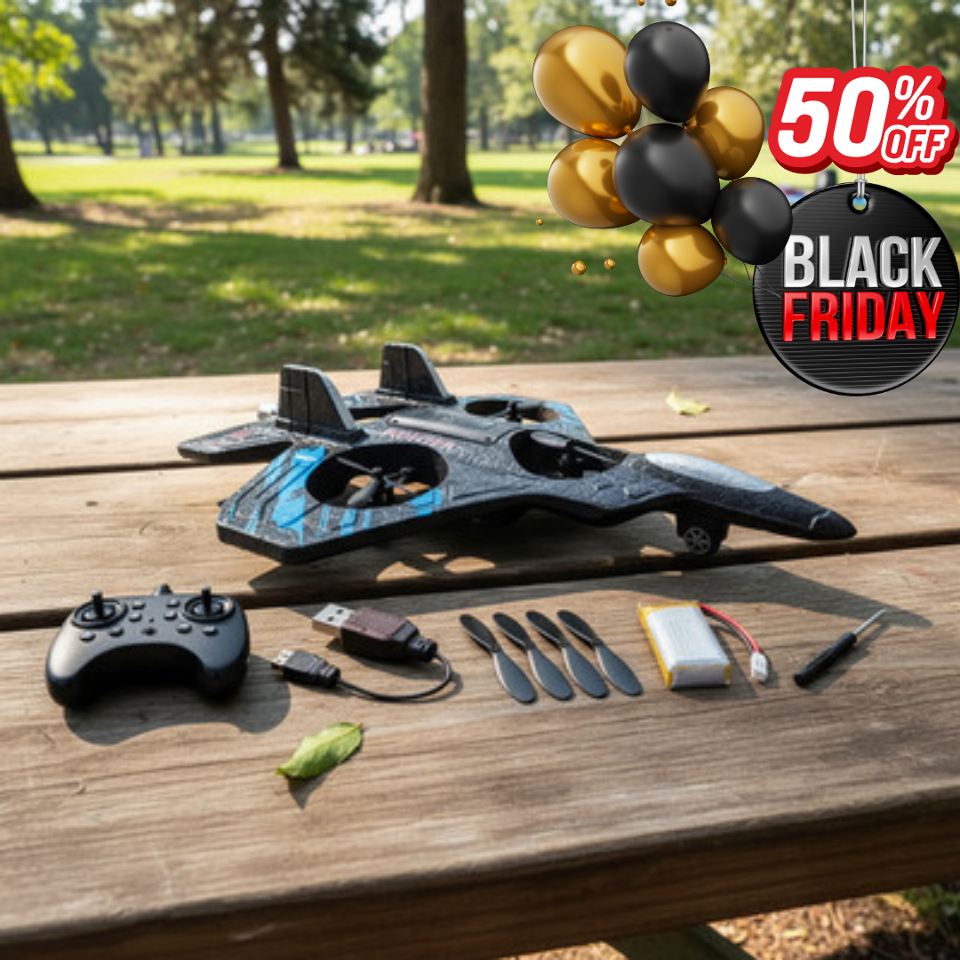 Avión Dron Con Control Remoto Liviano