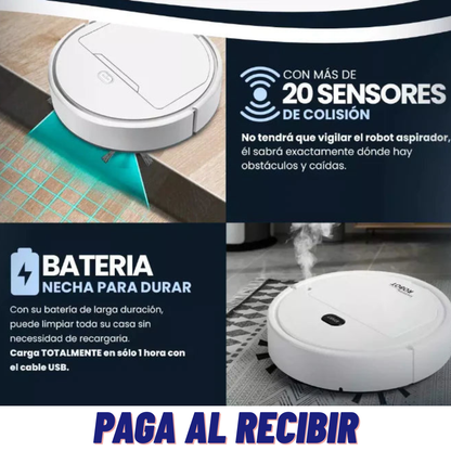 Aspiradora AspiraBot LA MEJOR COMPAÑERA EN TU CASA