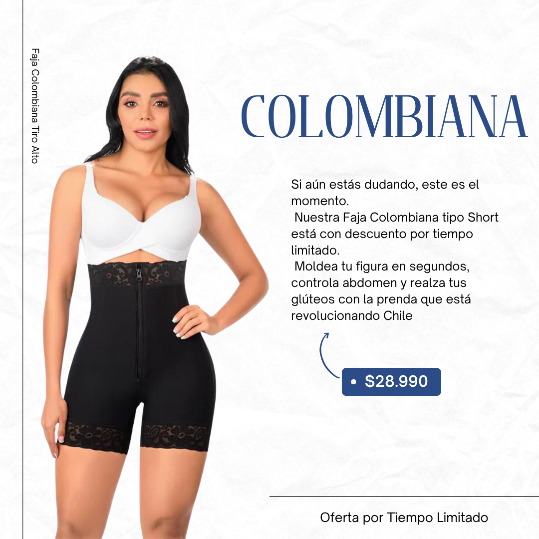 Faja Short al Estilo Colombiano.