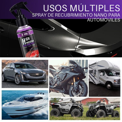 RECUBRIMIENTO CERAMICO VEHICULO 3 EN 1