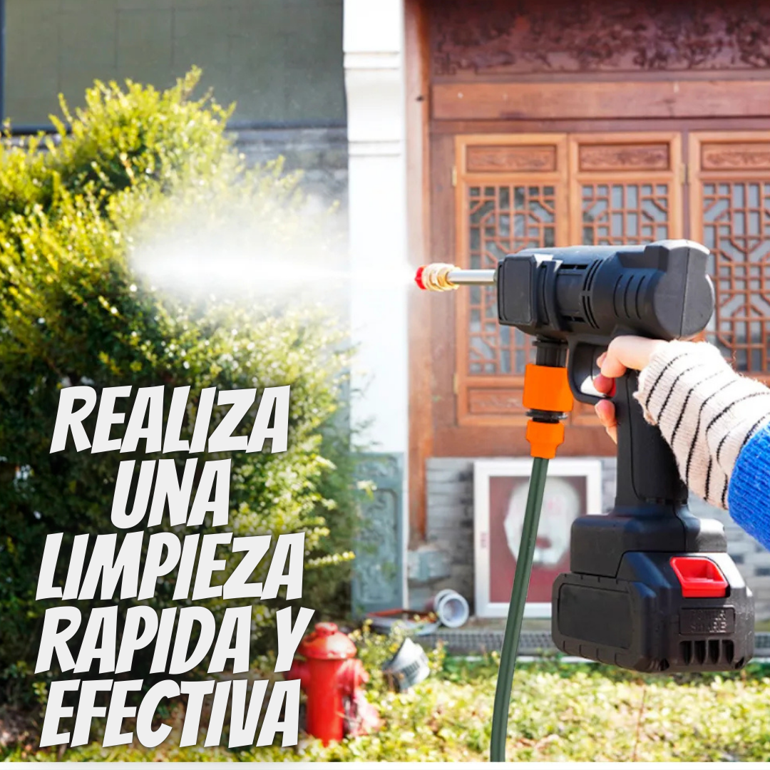 Hidrolavadora Inalámbrica  HidroJet™ Regalamos el Kit Completo + 1 Bateria de Remplazo