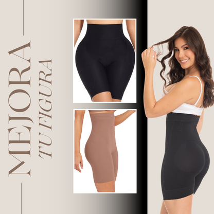 Faja Reductora Short Levanta Cola y Moldeadora de Cintura