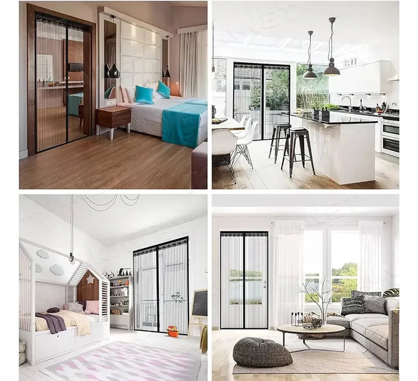 Cortina Magnética Ventilación Anti Mosquitos y Zancudos 2x1 Oferta por Tiempo Limitado