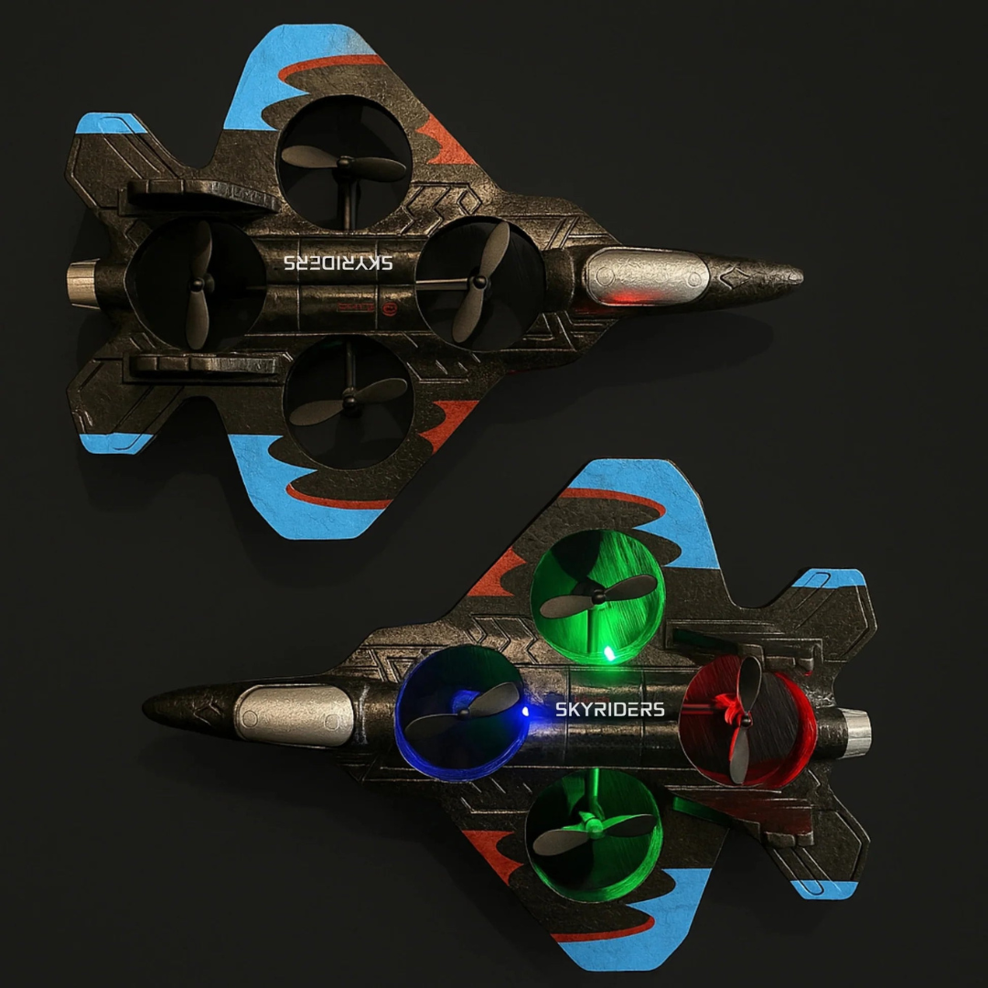 Avión Dron Con Control Remoto Liviano