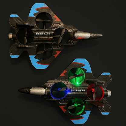 Avión Dron Con Control Remoto Liviano