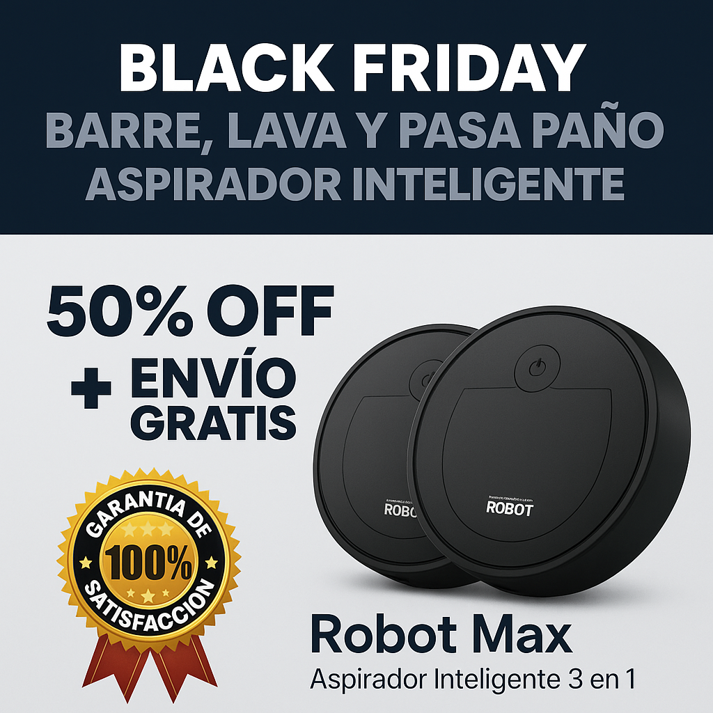 Aspiradora AspiraBot LA MEJOR COMPAÑERA EN TU CASA