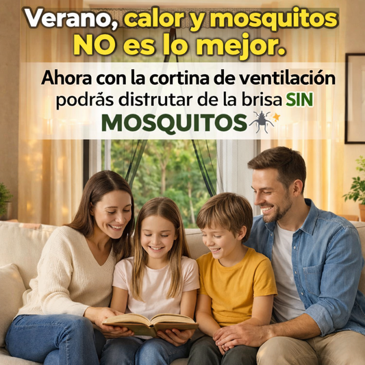 Cortina Magnética Ventilación Anti Mosquitos y Zancudos 2x1 Oferta por Tiempo Limitado