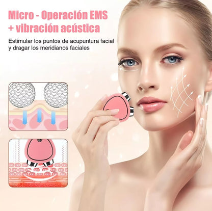 Masajeador Facial Con Microcorriente