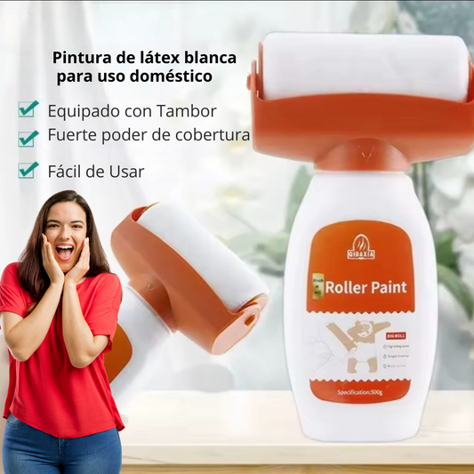 RODILLO PORTATIL CON PINTURA (RECARGABLE) 500ML