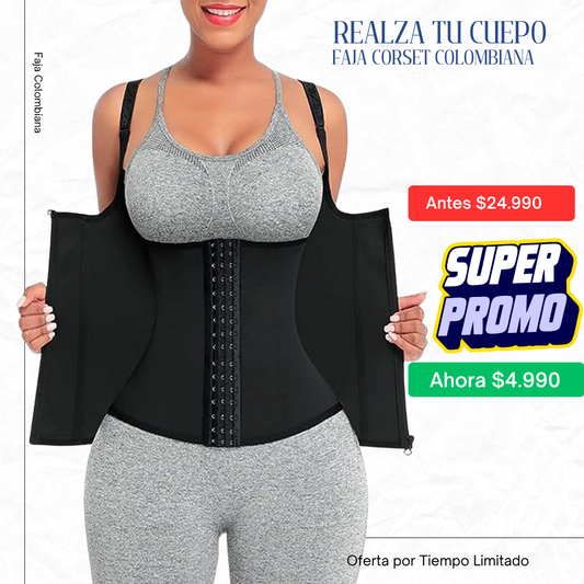 Faja Moldeadora Doble Compresión Colombiana