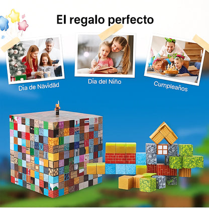 Bloques Magnéticos Bosque 28 PCS